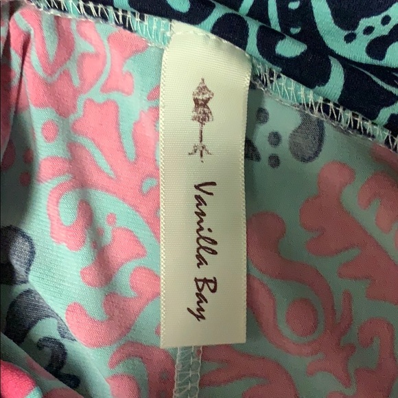 ❤️ Beautiful long boho skirt  Light blue and pink - Picture 3 of 3